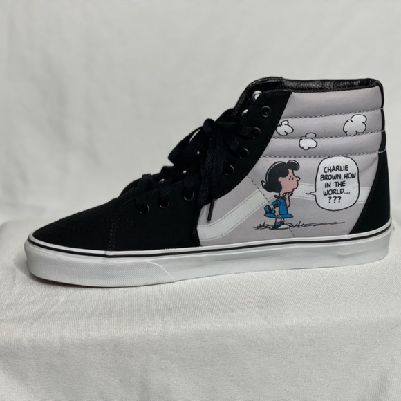 ORIGINAL RELEASE!!!!!! SIZE 11 - VANS PEANUTS x SK8 HI CHARLIE KITE RARE FIND!!! - Picture 9 of 15